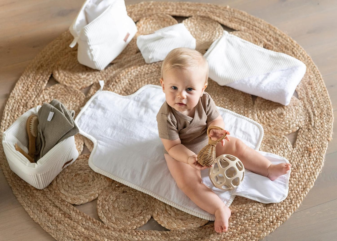 BO Baby's Only - Wickelunterlage Sky - Wickelauflage - Ideal für unterwegs - Mit praktische Tasche f