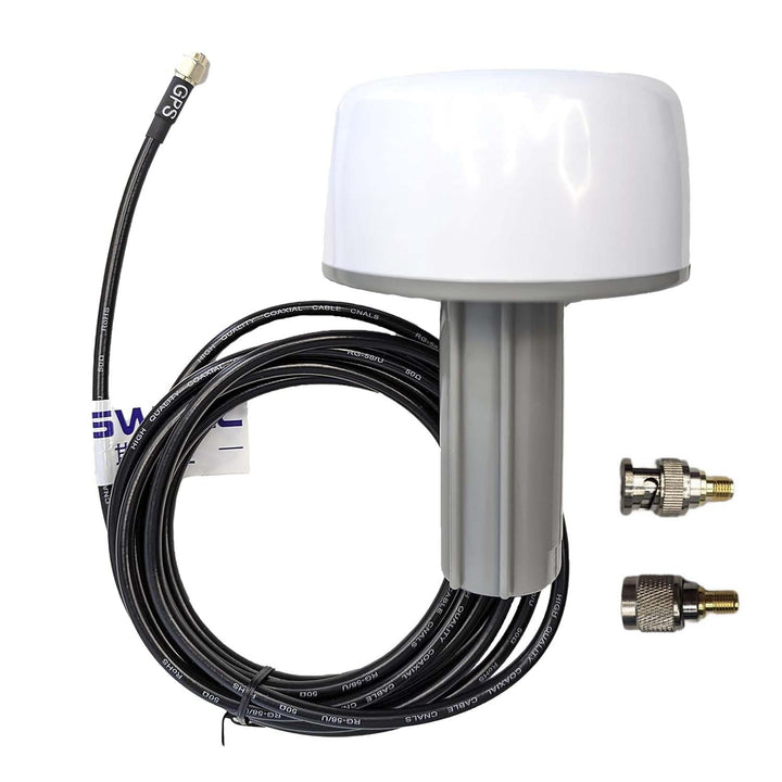 Maswell Marine GPS Externe Antenne - 1575.42±3MHz 42±2dB, SMA mit TNC BNC Adapter Kompatibel mit nme