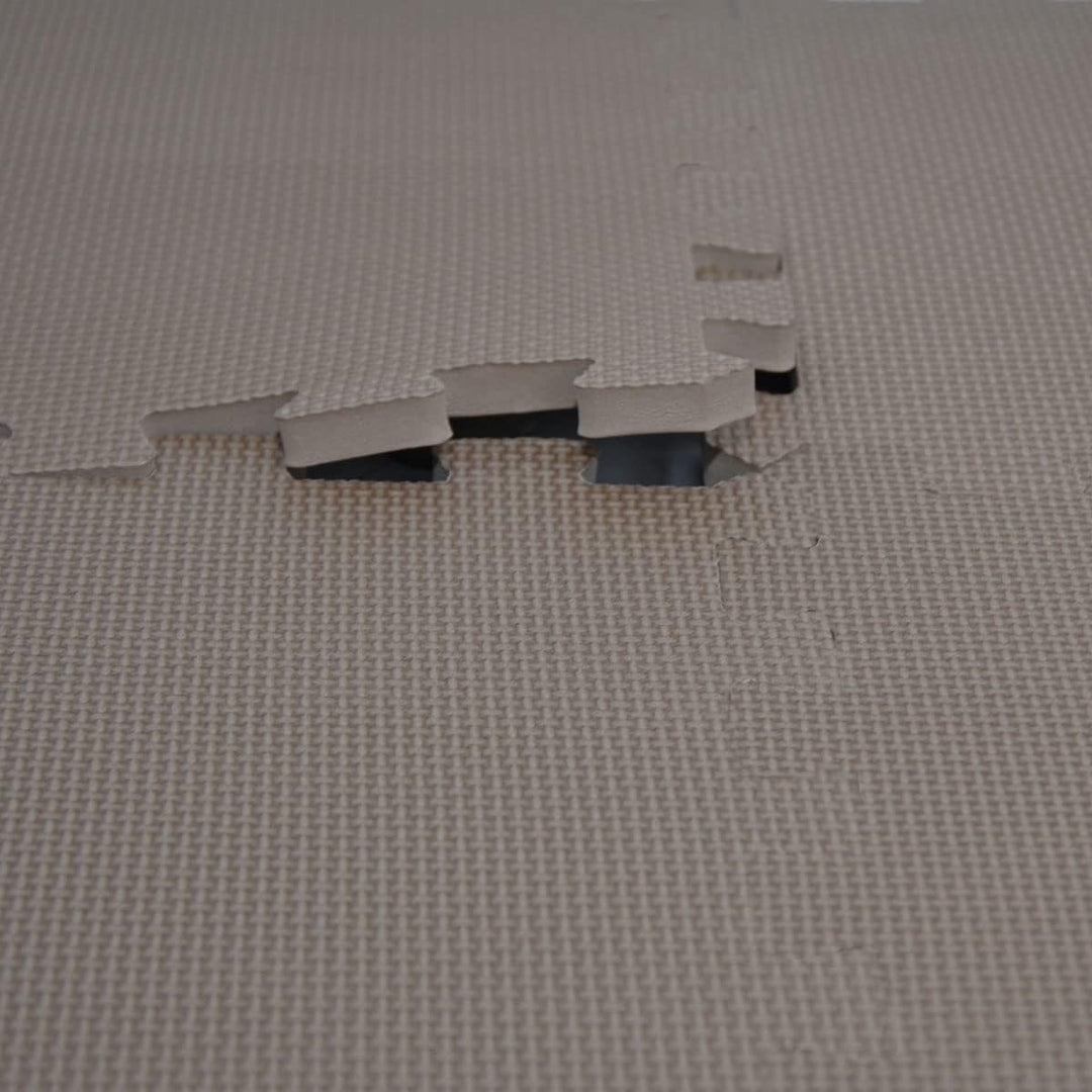 LittleTom Spielmatte Baby Puzzlematte - 9 Matten je 30x30x1 cm Krabbelmatte 90x90 cm Bodenmatte Kind