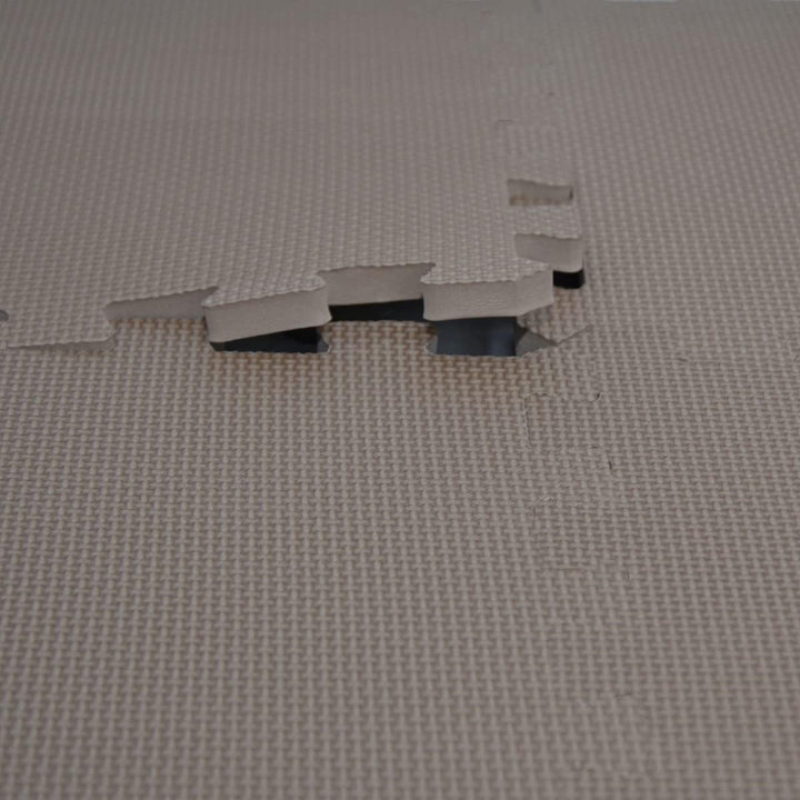 LittleTom Spielmatte Baby Puzzlematte - 9 Matten je 30x30x1 cm Krabbelmatte 90x90 cm Bodenmatte Kind