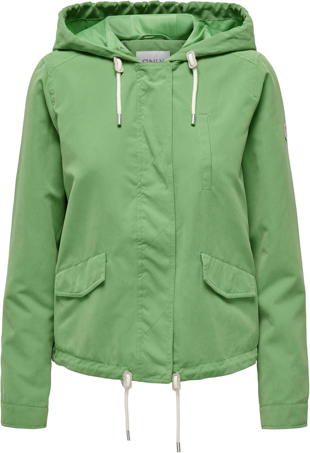 ONLY Damen Onlskylar Hood Spring Jacket Cc OTW Jacke, XS Aloe