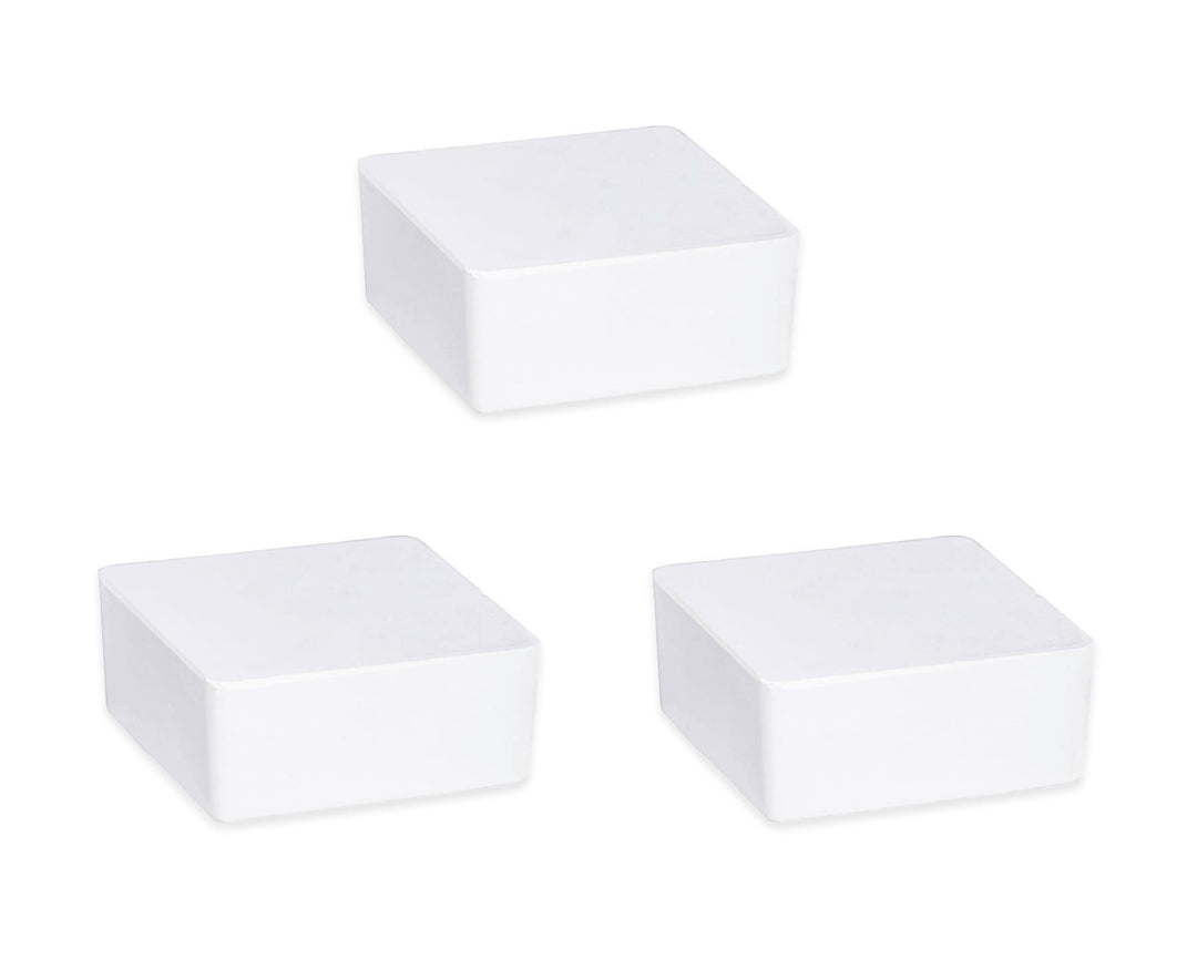 WENKO Nachfüller Raumentfeuchter Cube, 3er Set 500 g Granulat-Block, reduziert Schimmel und Gerüche,