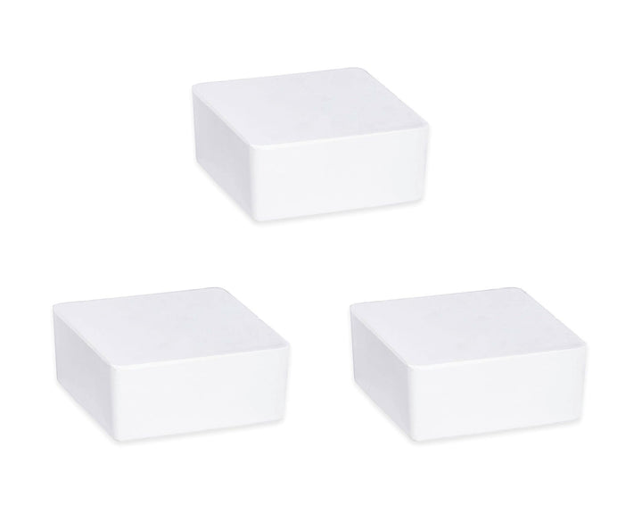 WENKO Nachfüller Raumentfeuchter Cube, 3er Set 500 g Granulat-Block, reduziert Schimmel und Gerüche,