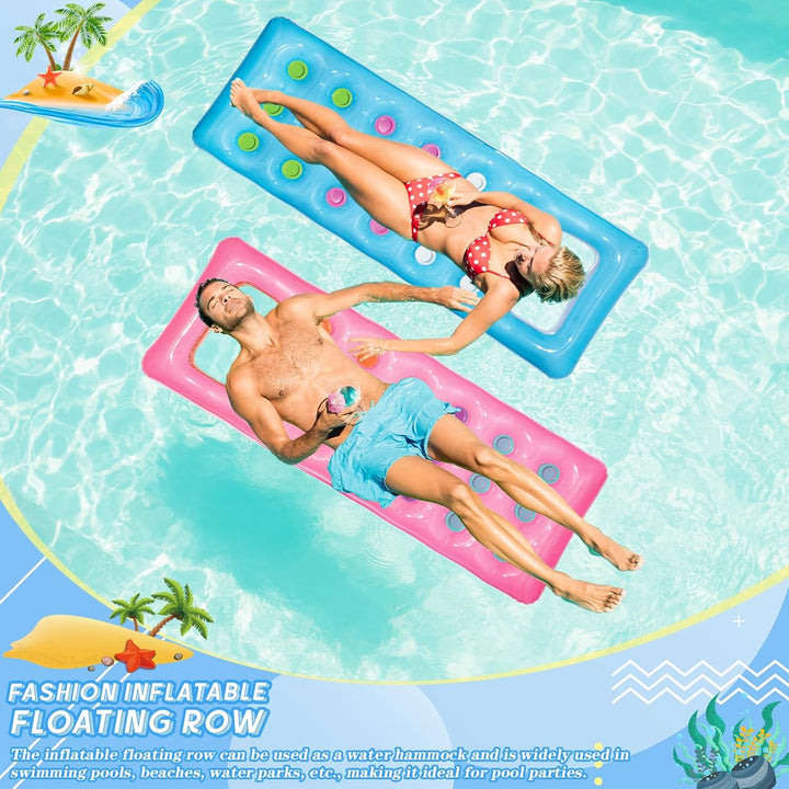 Luftmatratze Wasser Erwachsene Kinder, Luftmatratze Pool Aufblasbare, Aufblasbare Schwimmbett, Luftm