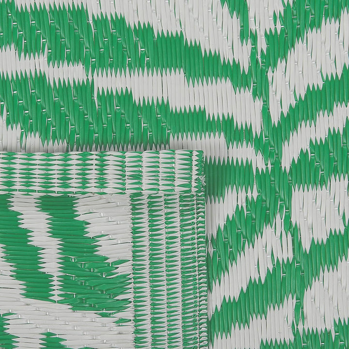 Outdoor Teppich grün 60x105 cm Bodenschutzmatte Kunststoffmatte Kota