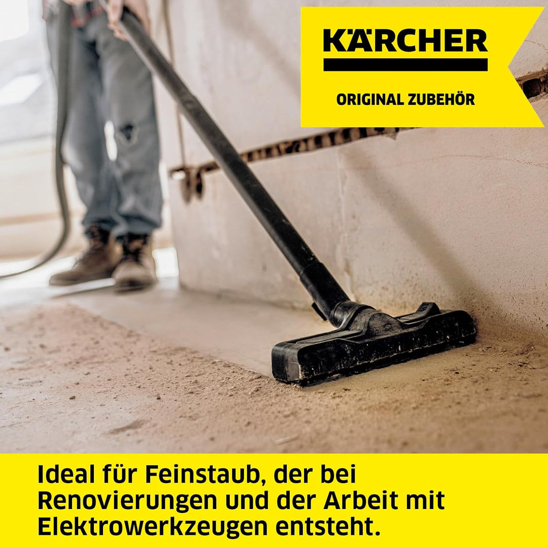 Kärcher Original Flachfaltenfilter Renovation KFI 4440 für die Kärcher WD Nass-/Trockensauger, lange