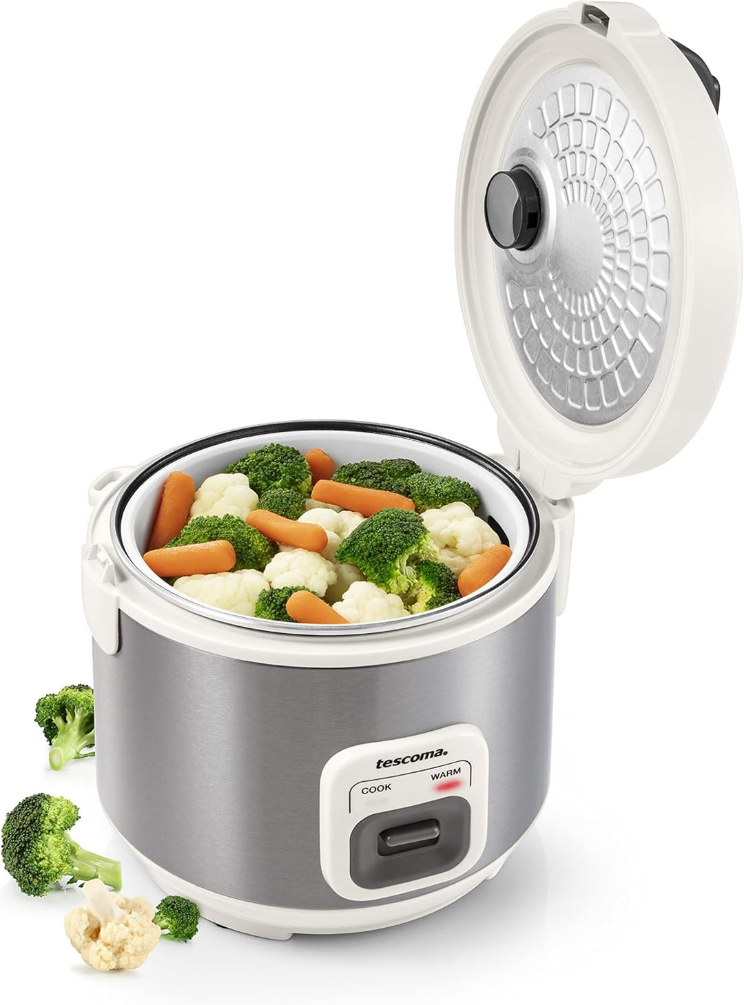 Tescoma GrandCHEF Premium Elektrischer Reiskocher I Antihaft-Innentopf I Automatischer Warmhaltemodu