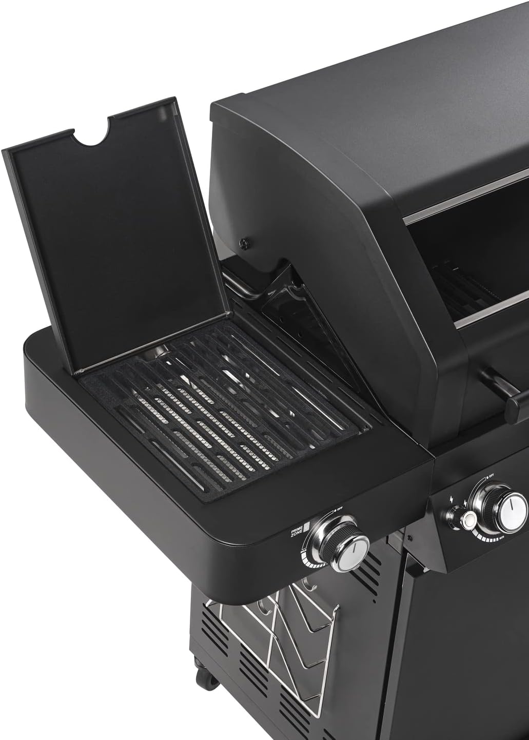 RÖSLE Guss-Grillrost Primezone VIDERO, Hochwertiger Grillrost aus emailliertem Gusseisen für RÖSLE P