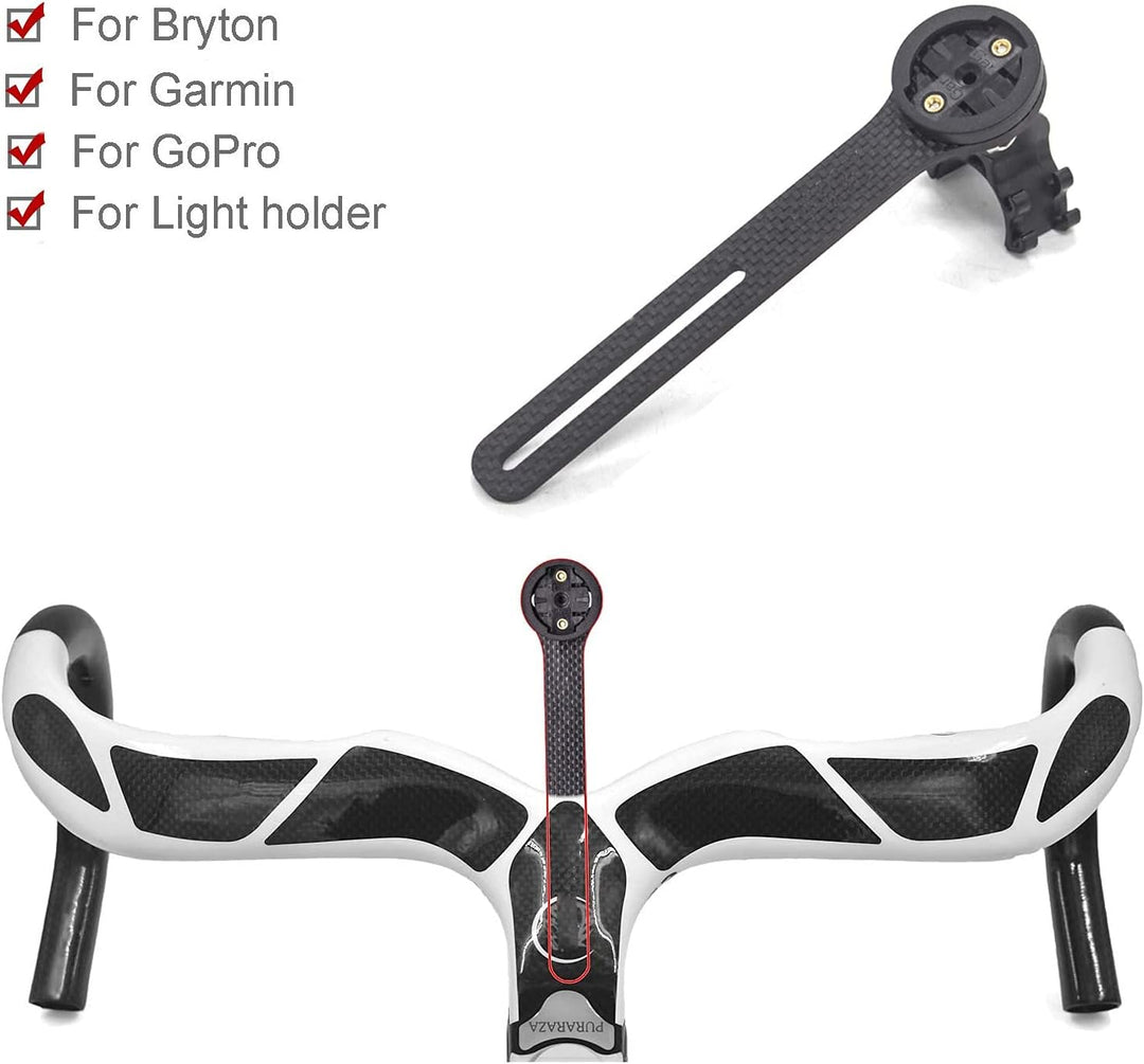Fahrradcomputer GPS Lenkerhalterung, passend für Bryton Rider, Garmin Edge (200, 500, 510, 800, 810
