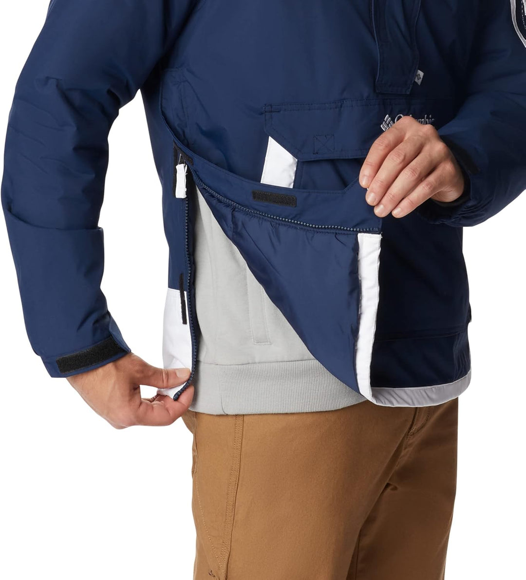 Columbia Herren Challenger Insulated Pullover Winterjacke (1er Pack), Collegiate Navy/White