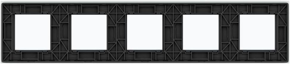 LIVOLO Glas Touch Lichtschalter Funkschalter Steckdosen Wechselschalter uvm in weiss (Nur Rahmen: VL