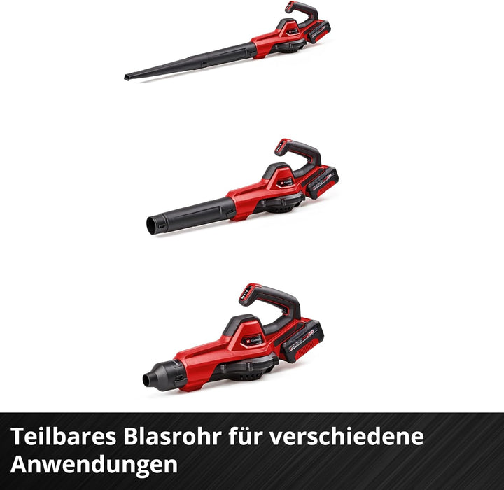 Einhell Akku-Universalbläser GE-UB 18/250 Li E (1x4,0Ah) Power X-Change (18 V, 250 km/h Luftgeschwin
