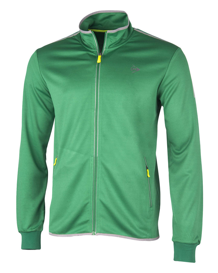 Dunlop Sports Herren Club Line Men Knitted Jacket Royal M Grün, M Grün