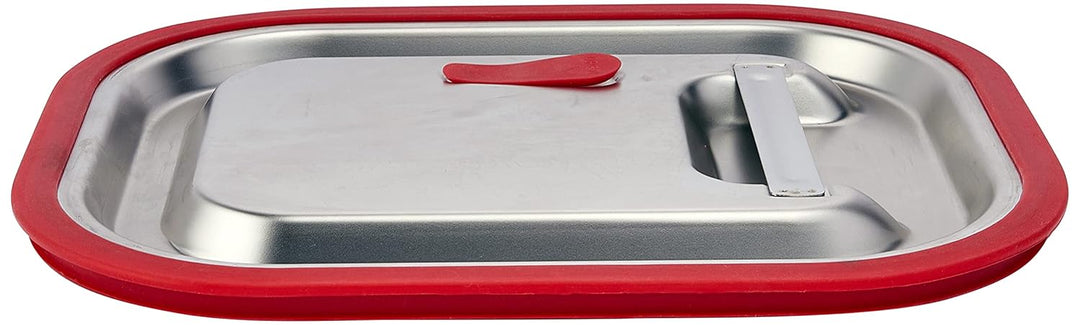 SARO GN-Deckel 1/2 GN mit Dichtung – Edelstahl – Passend für GN-Behälter – Hygienische Lagerung – Mo
