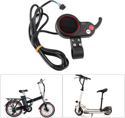 BuyWeek E-Bike-Controller, 250/350 W E-Bike-Controller, Scooter-Controller-Display mit Schalthebel f