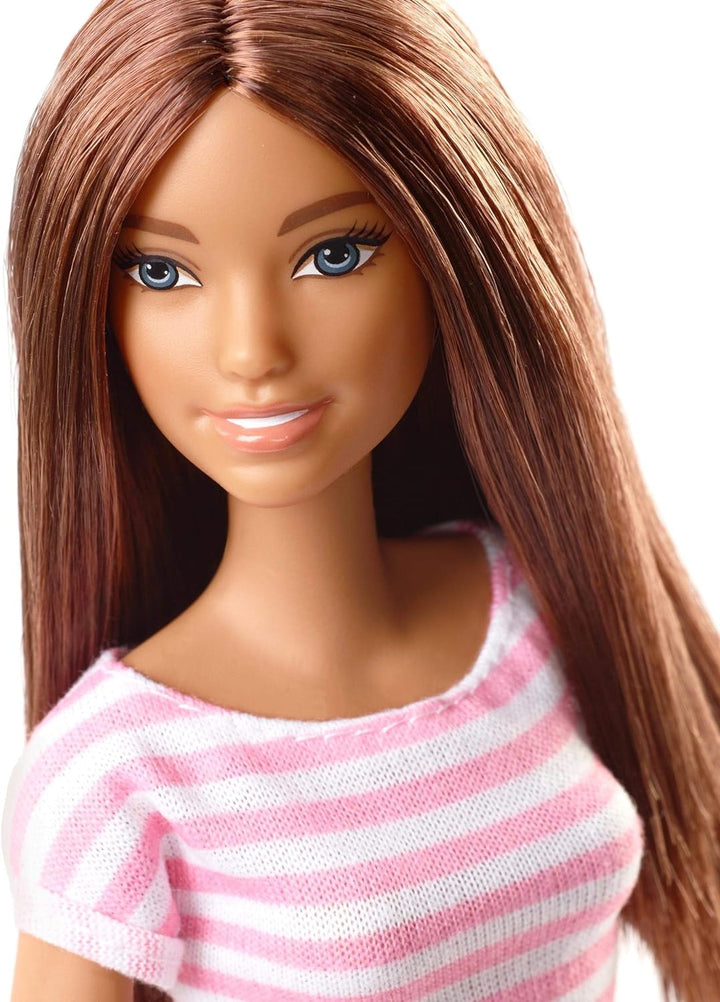 Barbie FXG52 - Deluxe-Set Möbel Hochbett mit Schreibtisch und Puppe, Mehrfarbig, Hochbett mit Schrei