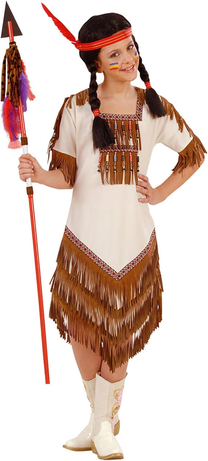 "INDIAN GIRL" (dress) - (140 cm / 8-10 Years), 140