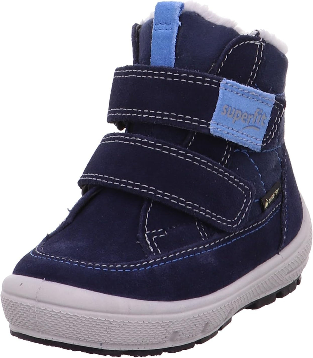 Superfit Jungen Groovy Schneestiefel 19 EU Blau Blau 8000, 19 EU Blau Blau 8000