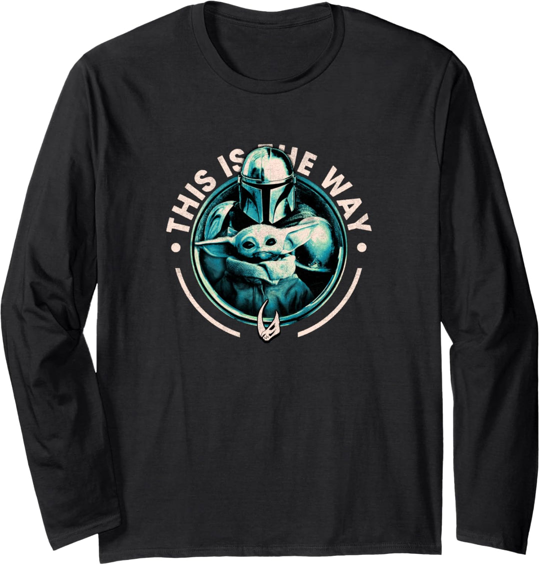 Star Wars: The Mandalorian & The Child This Is The Way C2 Langarmshirt