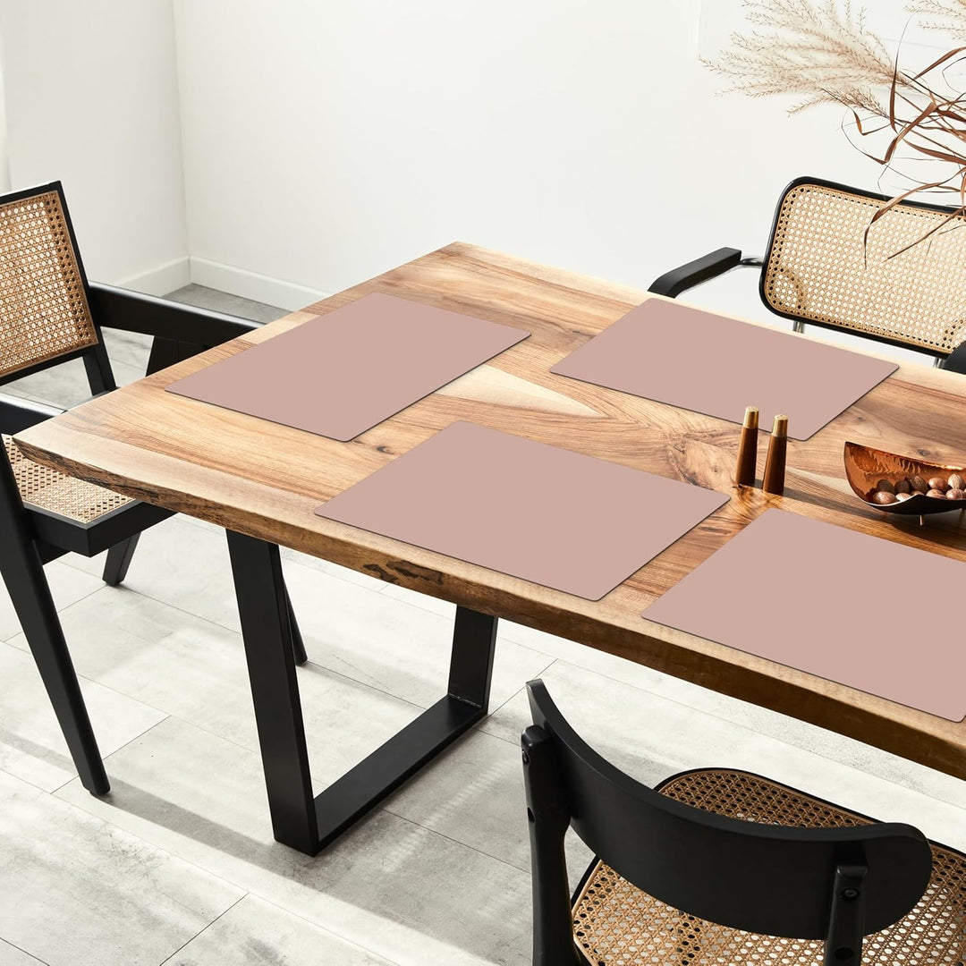 KitchenYeah© Platzsets Abwaschbar 6-Teilig 45x30 cm Tischsets Platzdeckchen Platzset Unterlage Tisch