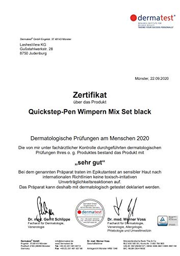 Quickstep Wimpern, Glamour-MIX-Set, Keine Magnete! Revolution im Lasheszeitalter. Bestsellerbox - SE