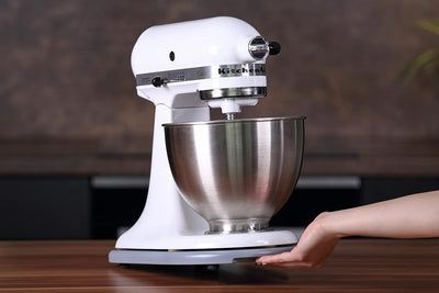 GZ-Design Gleitbrett für KichenAid Artisan & Classic - perfektes KitchenAaid Zubehör aus Hartholz -