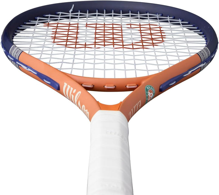 Wilson Roland-Garros 2026 Elite Tennisschläger, Mit Volcanic-Frame-Technologie für zusätzliche Stabi