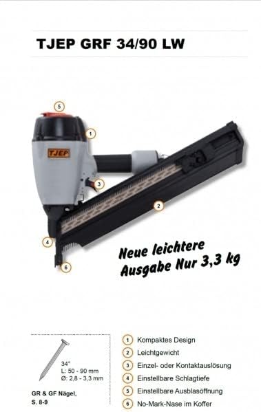 TJEP GRF 34/90 LW Streifennagler