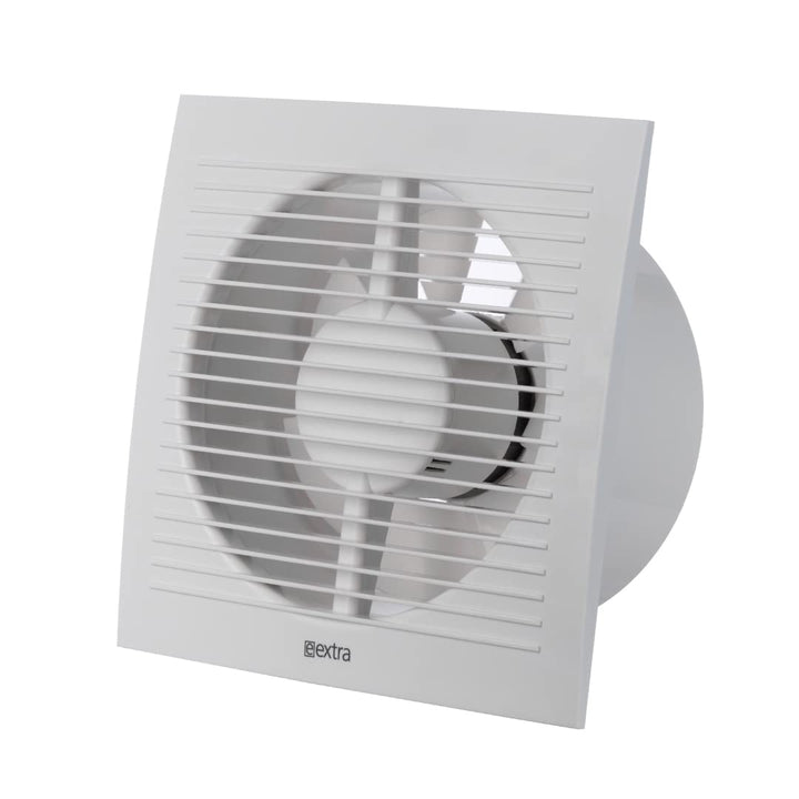 EUROPLAST Ø 125mm Wandventilator Lüfter Abluft Ventilator Küche WC Bad - mit Timer/Nachlauf - Kunsts