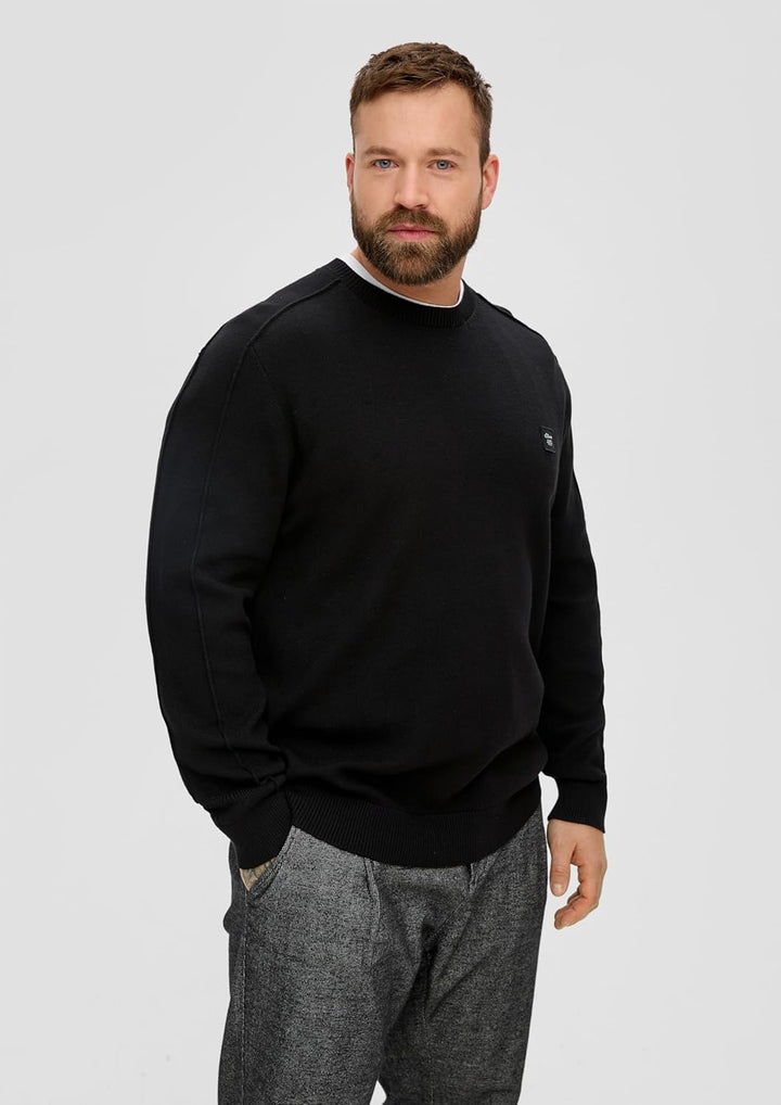 s.Oliver Herren Pullover mit Crew Neck 3XL 9999, 3XL 9999