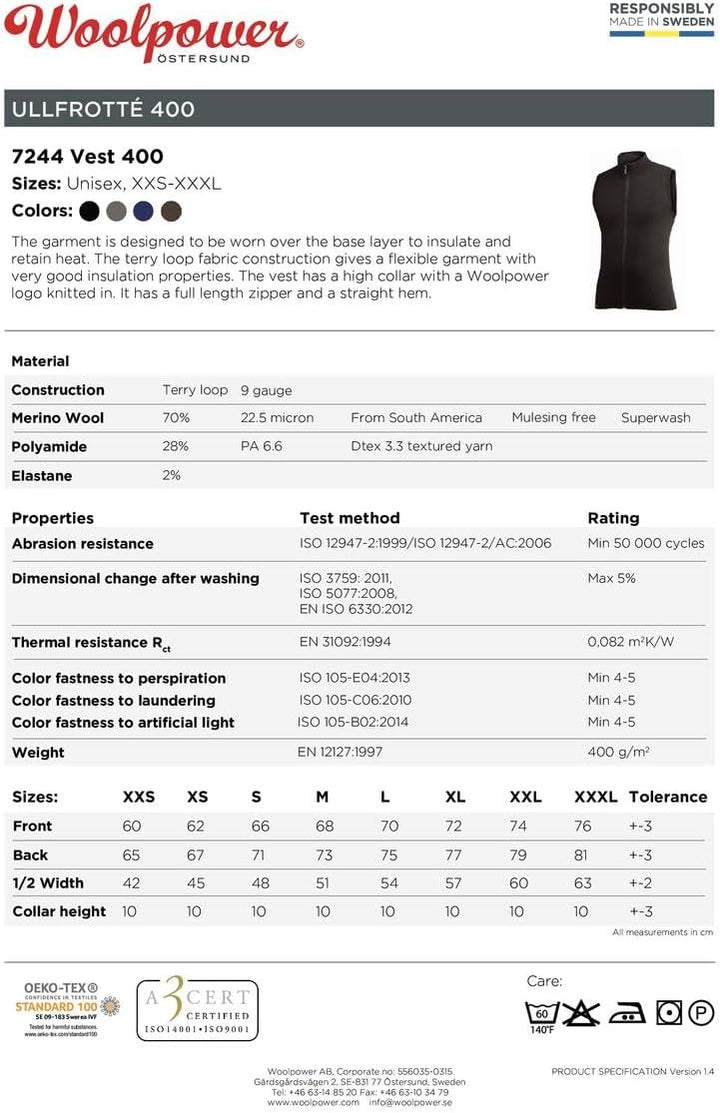Woolpower Vest 400