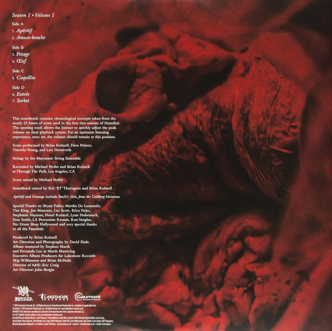 Hannibal Soundtrack.-Season 1,Vol.1, Vinyl
