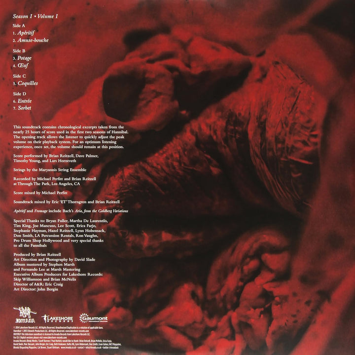Hannibal Soundtrack.-Season 1,Vol.1, Vinyl