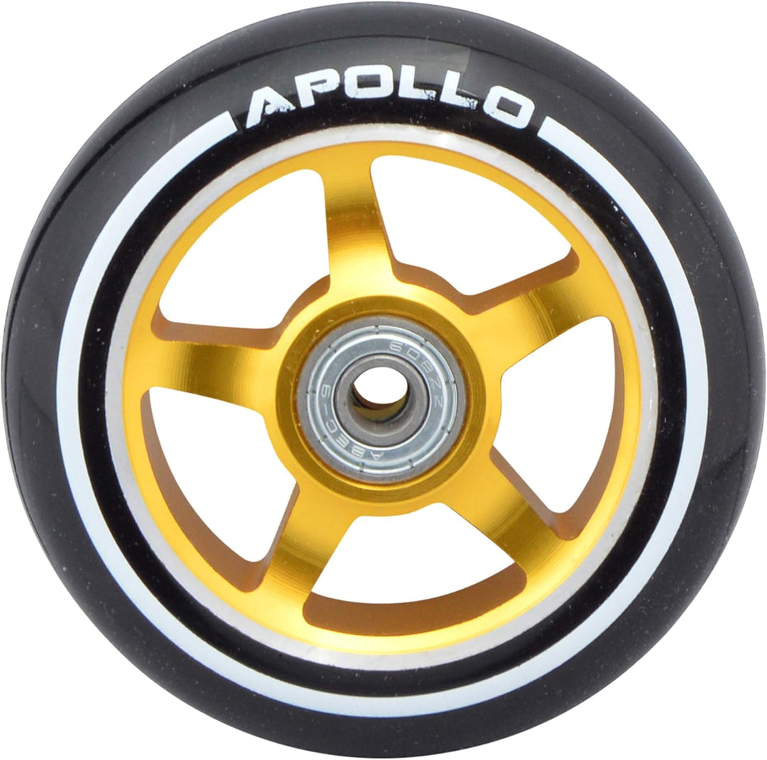 Apollo Stunt Scooter Ersatzräderset Pro Wheels - ABEC9 Kugellager, Roller Rad Ersatz-Räder passend S