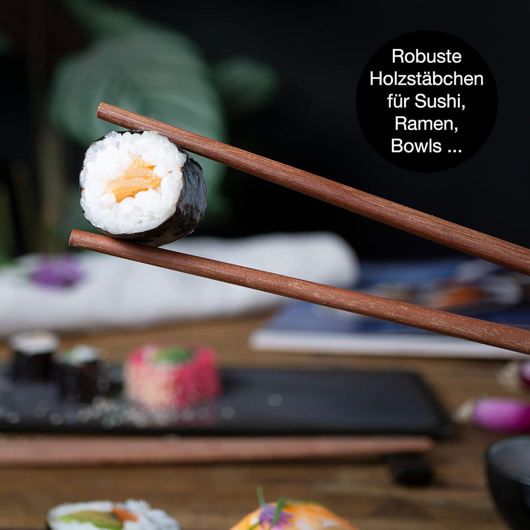 Moritz & Moritz VIDA 10-tlg. Sushi Geschirr Set für 2 Personen - Sushi Servierset mit 2x Sushi-Telle