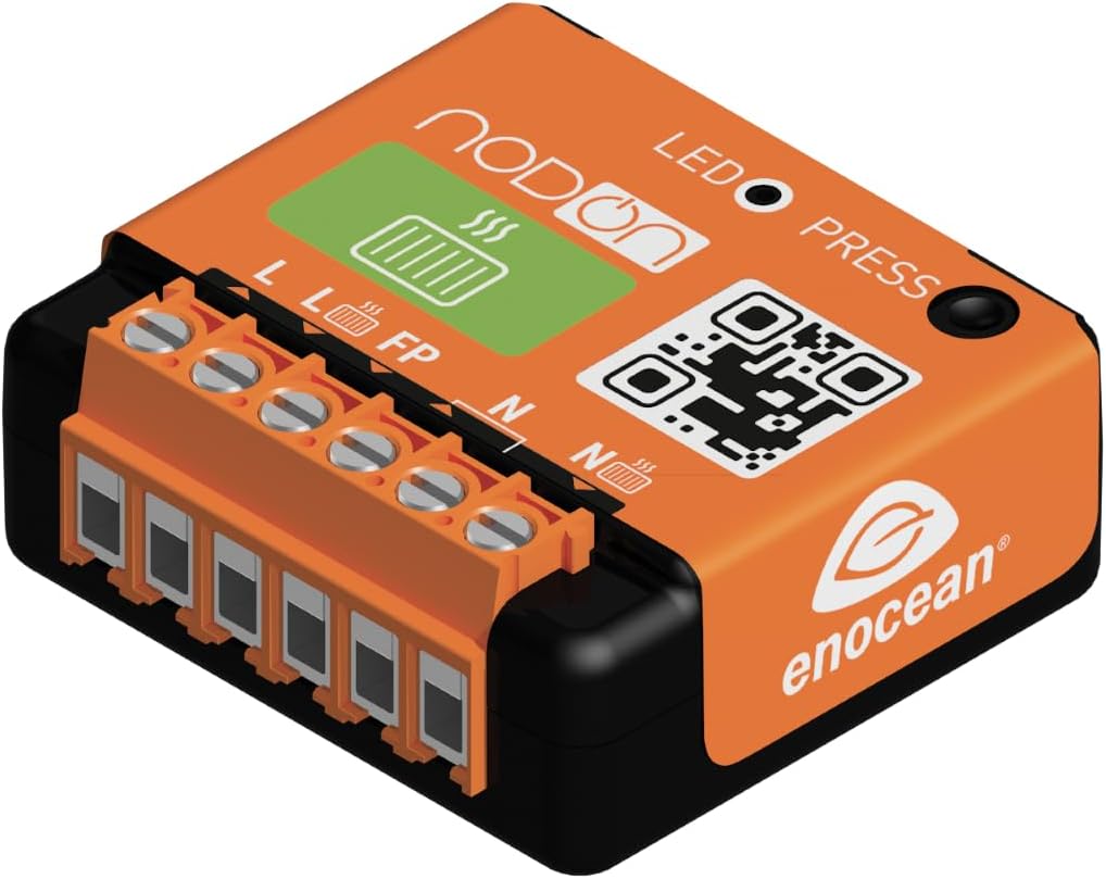 Nodon SIN-2-FP-00 Zündkabel für Enocean-Heizmodule, orange, klein