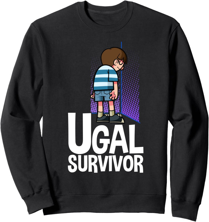 Ugal Survivor Alte Russische Bestrafung Lustiges Russland Sweatshirt