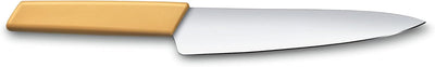 Victorinox Swiss Modern Tranchiermesser für Fleisch, Gerader Schliff, 19 cm lange Klinge aus Edelsta