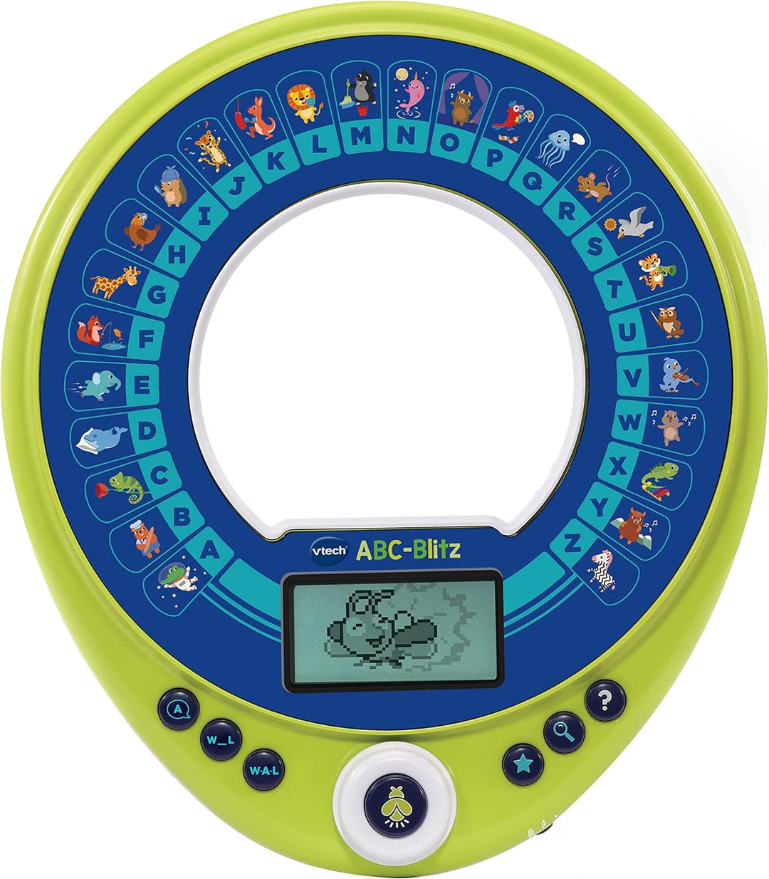 VTech ABC-Blitz – Interaktives, leuchtendes Buchstabenrad zum Lernen von Buchstaben, Lauten und Wört