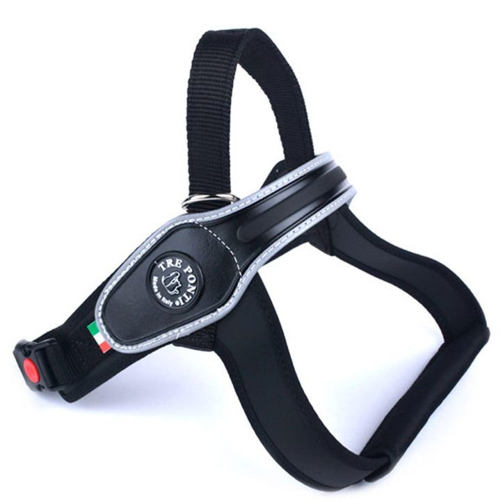 TRE Ponti Primo Hundegeschirr XL schwarz, XL schwarz
