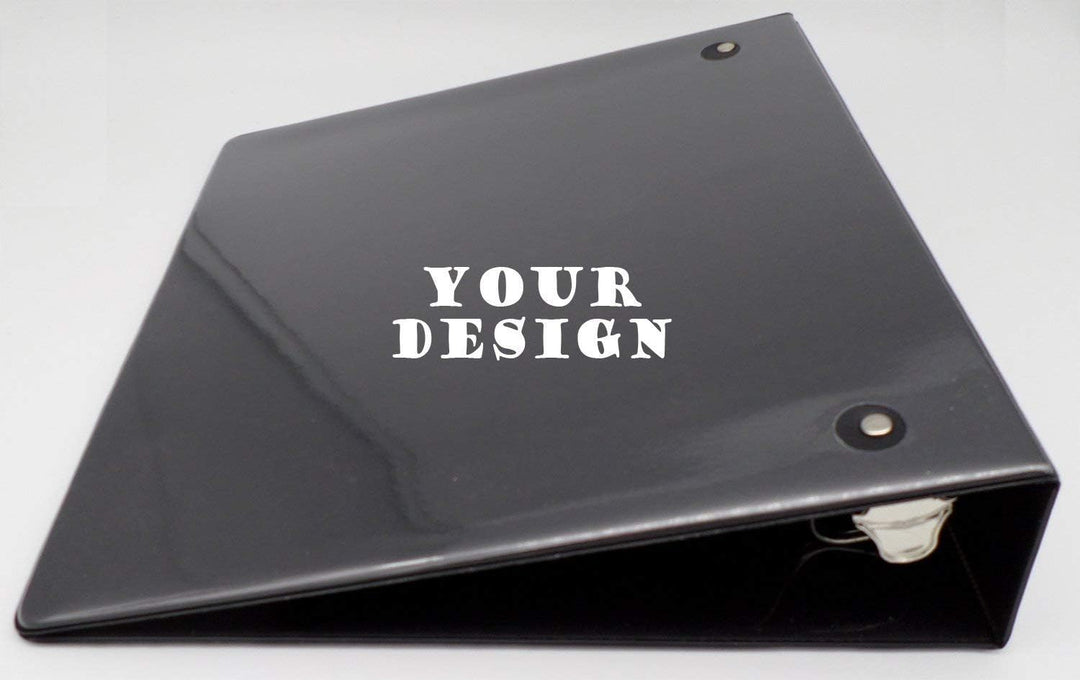 3-Ring Album Black + 50 18-Pocket Pages Black - Sideloading - Sammelalbum + Ordnerseiten - Schwarz -