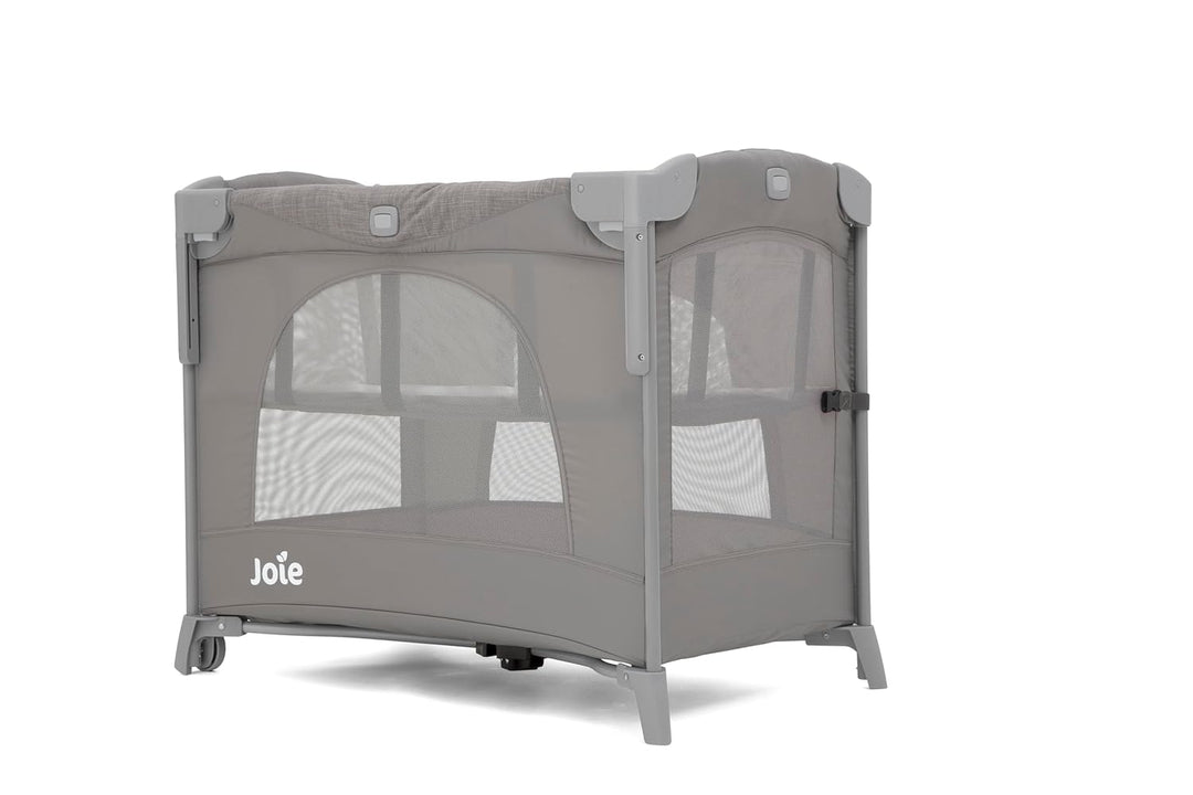 Joie Kubbie™ Sleep Reisebett, 2-in-1 Beistellbett, absenkbare Seite, herausnehmbarer Einsatz, kompak