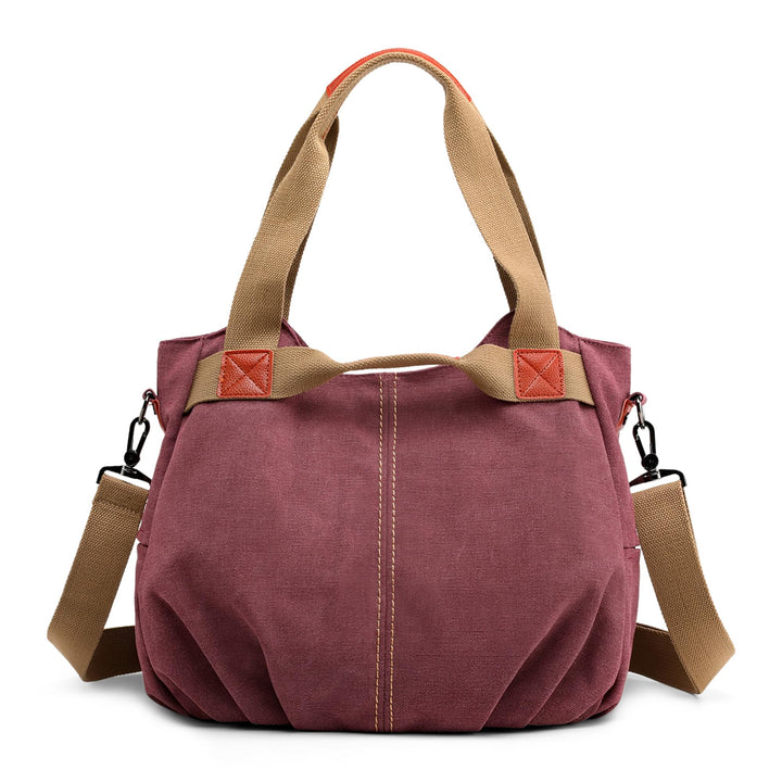 DIRRONA Casual Damen Segeltuch Umhängetasche Gross Kapazität Handtasche Reise Schultertasche Multifu