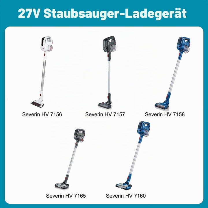 TAIFU 27V Ladekabel für Levoit LVAC-200 300 Severin HV 7156, HV 7157, HV 7158 S&