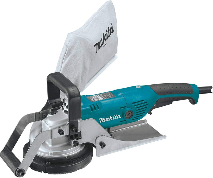 Makita PC5001C Betonschleifer 125 mm Ø, Schwarz, Blau Nur Werkzeug, Nur Werkzeug