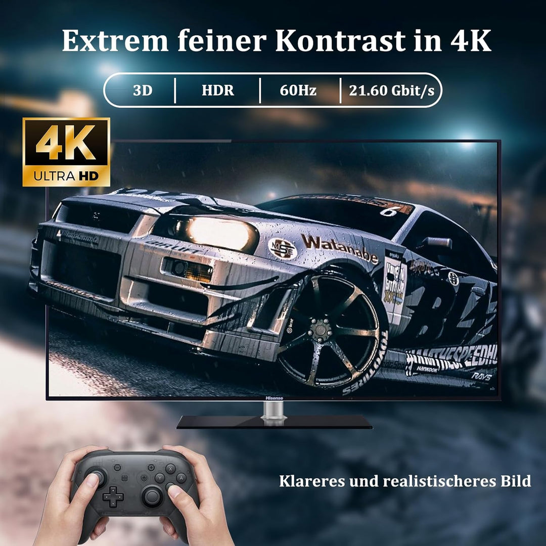 MT-VIKI 4K@60Hz DP Switch 2 in 1 Out Displayport Splitter 1 in 2 Out Displayport Umschalter mit eine