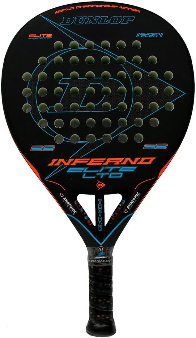 Dunlop Inferno Elite LTD Padelschläger Orange - Blue…