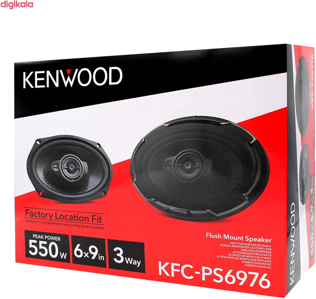 Kenwood Kfc-PS6976 3-Wege-Lautsprecher, 550 W, 6 x 22,9 cm