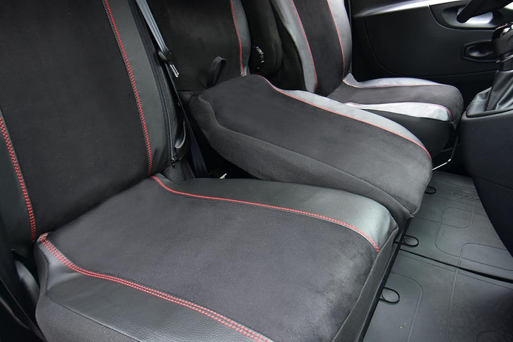 Sitzbezüge passgenau King geeignet für Trafic, NV300, Vivaro, Talento ab 2014/-20 - Kunstleder mit S