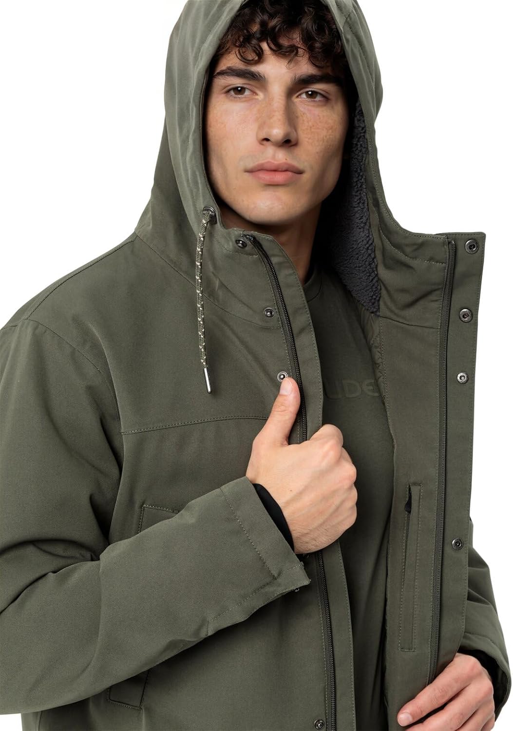 VAUDE Herren Men's Manukau Parka Ii Jacke S black/khaki, S black/khaki